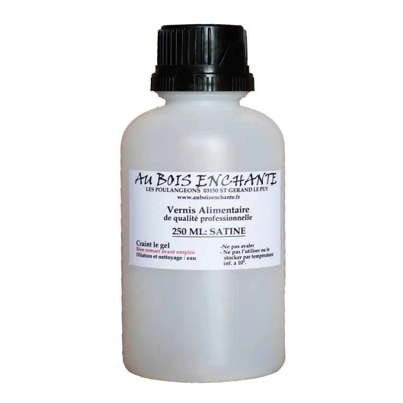 vernis alimentaire - flacon de 250 ml vernis alimentaire - flacon de 250 ml