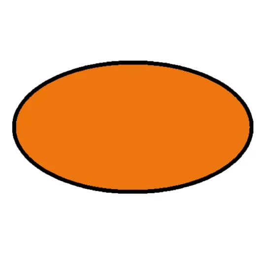Toy standard orange aerosol paint