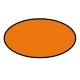 Peinture aérosol orange au norme jouet