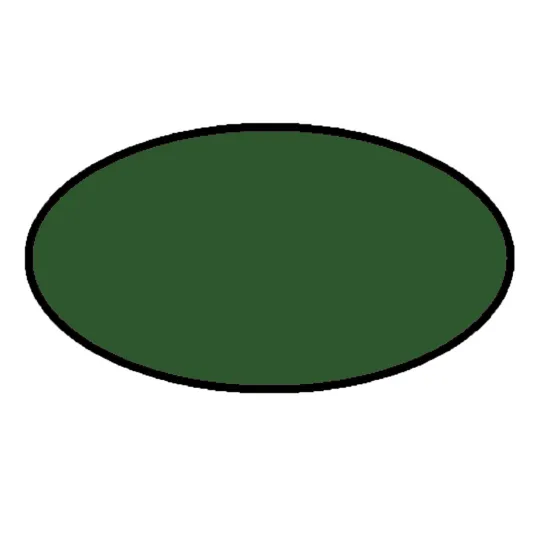 Dark green aerosol paint to toy standard