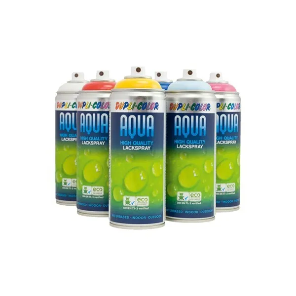 Peinture aérosol jaune au norme jouet