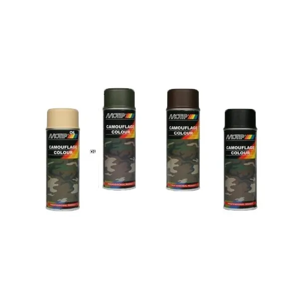 Black spray camouflage paint (ral 9021)