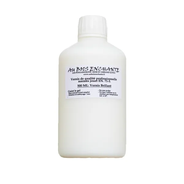 vernis norme jouet - FLACON VERNIS 500 ML