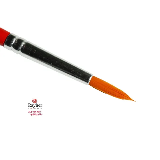 Synthetic round brush size 6 rayher