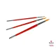 Set of 3 round brushes rayher