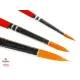 Set of 3 round brushes rayher