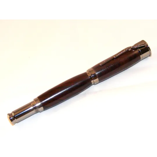 Stylo roller en palissandre violet de Madagascar