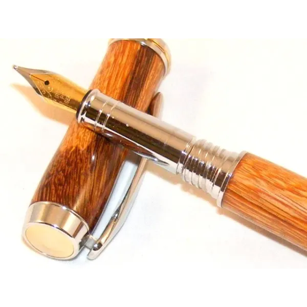 French Guiana snake wooden pen adornment