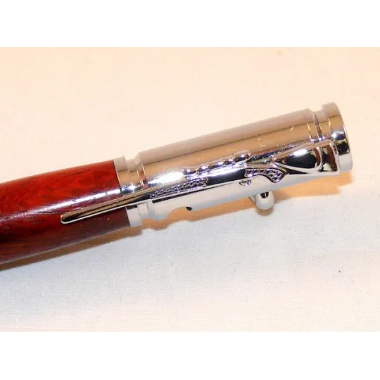 Stylo bille en padouk