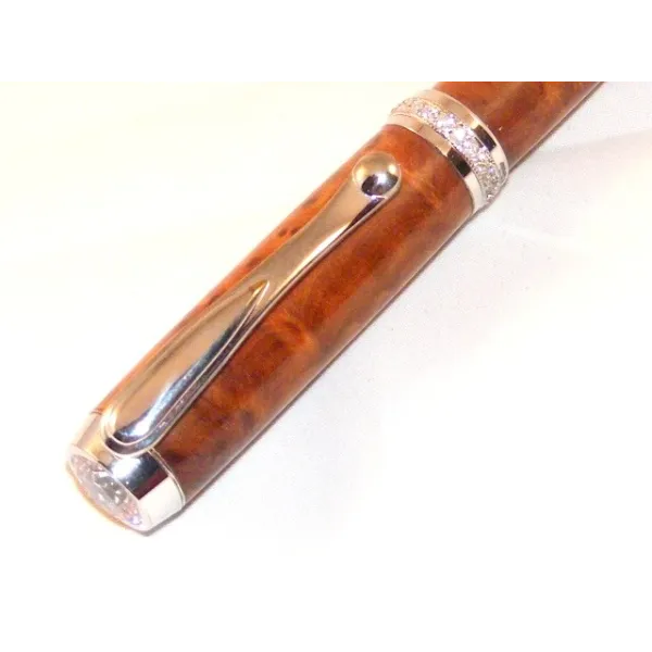 Stylo roller en loupe d'orme