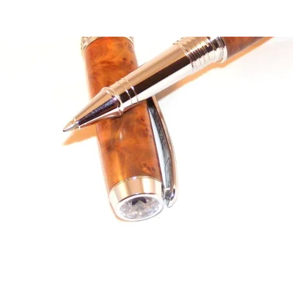 Stylo roller en loupe d'orme