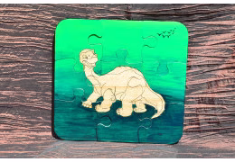 Puzzle personnalisé pour le Parc Paléopolis de Gannat