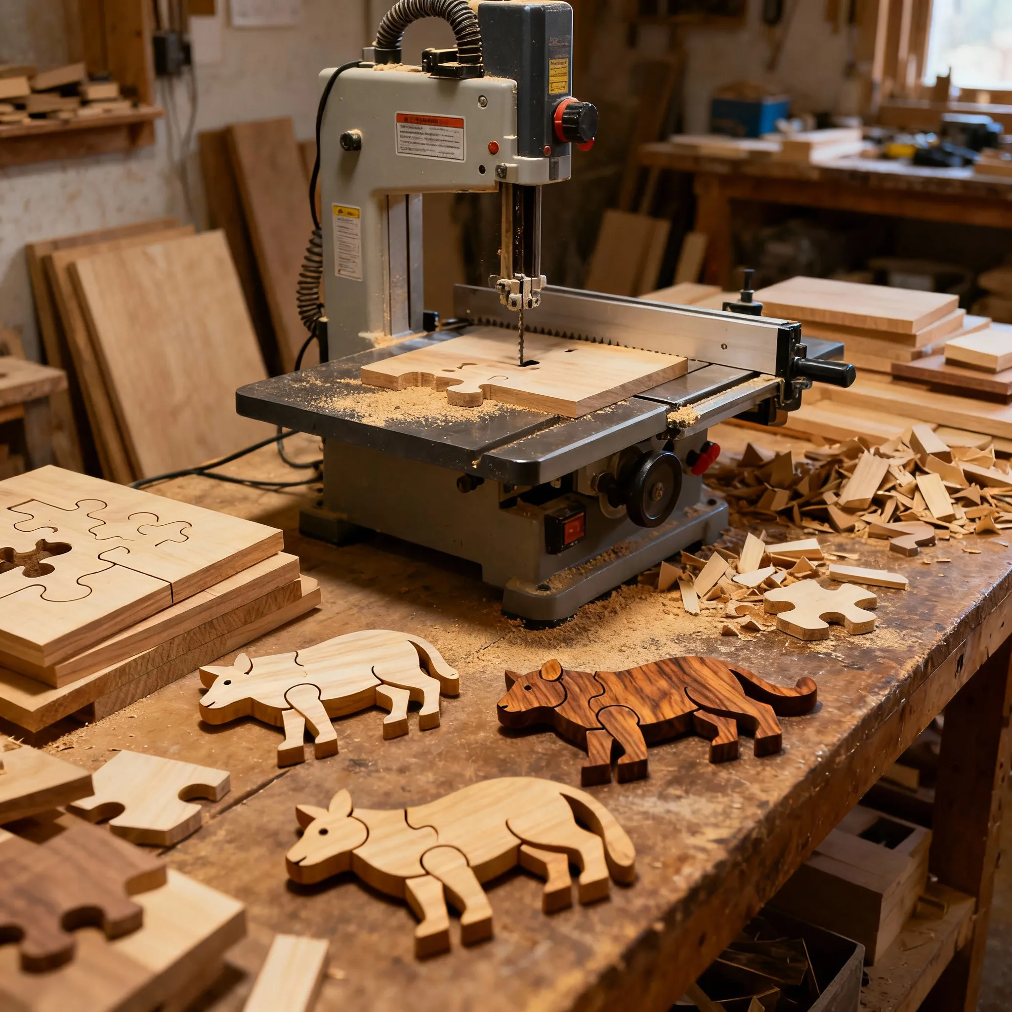 Puzzles en bois