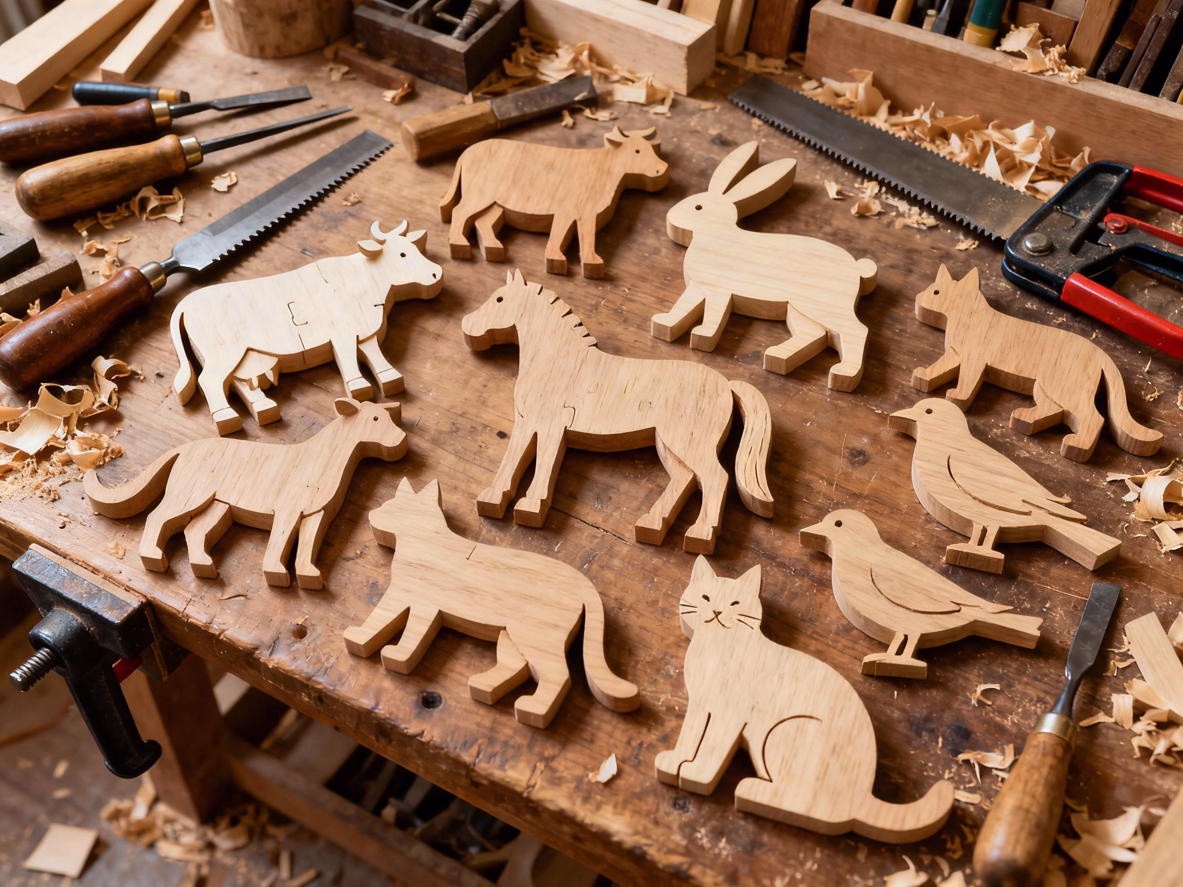 Puzzles en bois